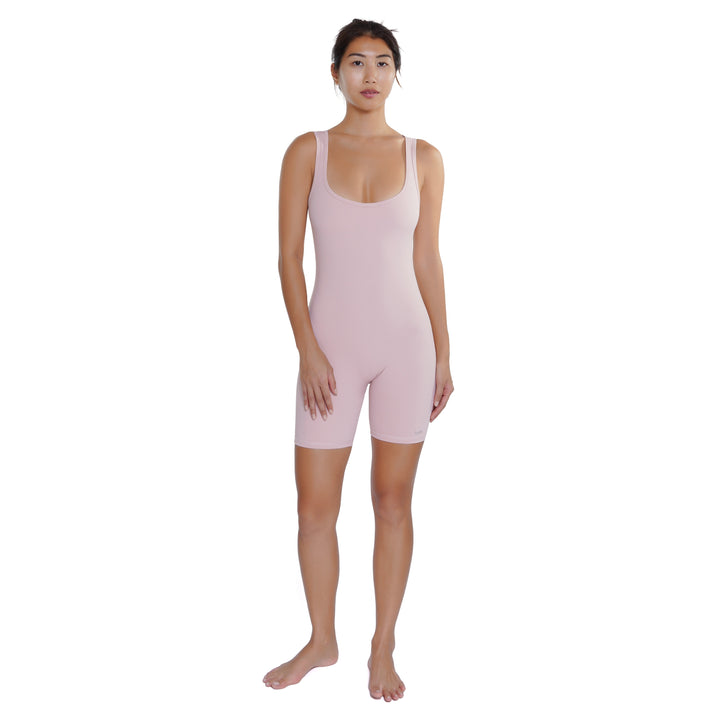 Bien Etre Combinaison Catsuit  Courte— Blush