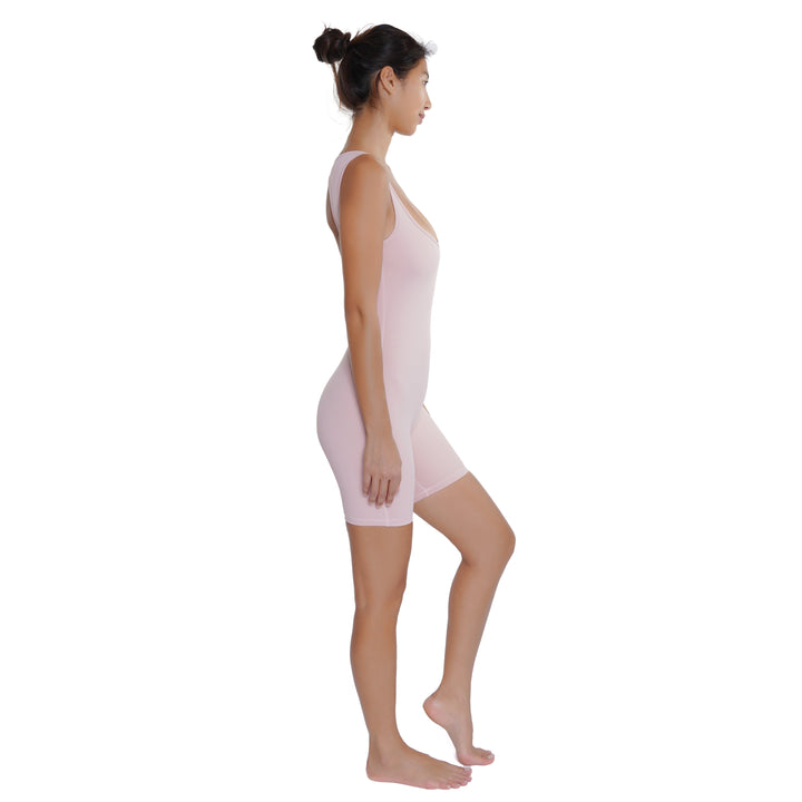 Bien Etre Combinaison Catsuit  Courte— Blush