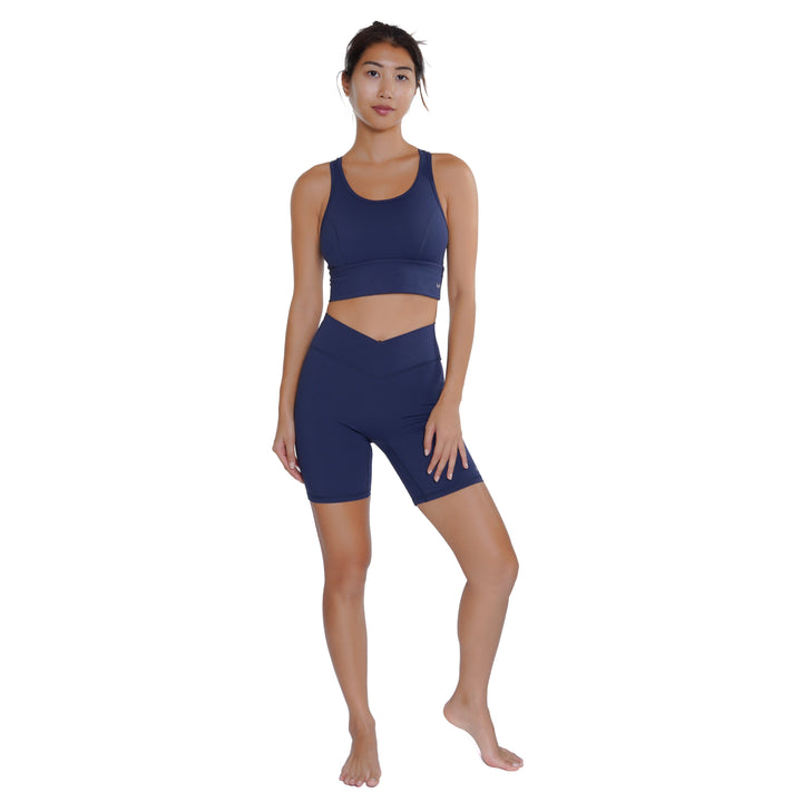 Bien Etre Soutien gorge de sport - Marine