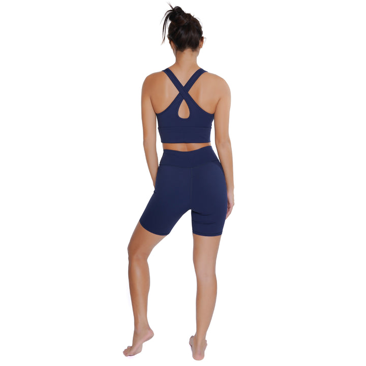 Bien Etre Soutien gorge de sport - Marine