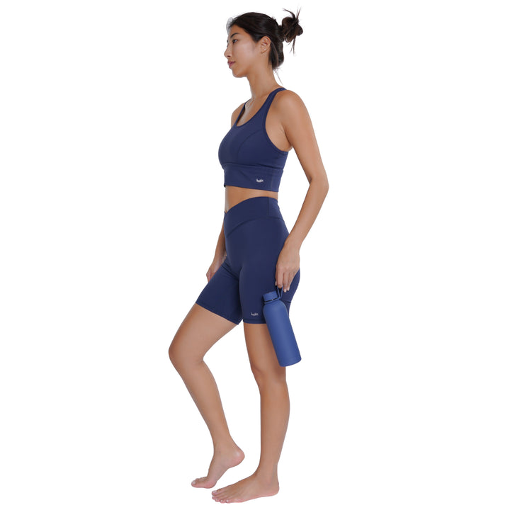 Bien Etre Soutien gorge de sport - Marine