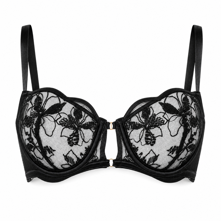 Lettre d’Amour - Soutien-Gorge à Armatures - Noir