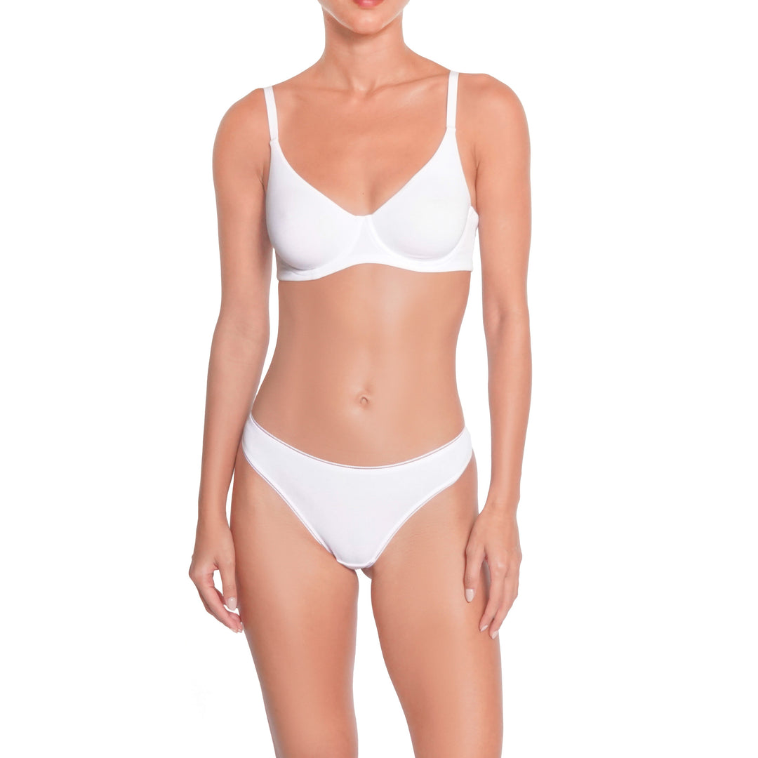Soutien-Gorge en Coton Biologique avec Armatures
