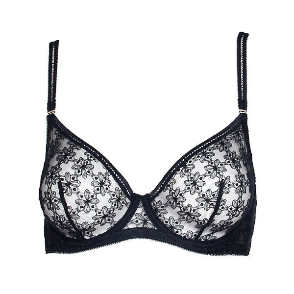 HUIT - Cafe Fleur - Soutien gorge armatures noir