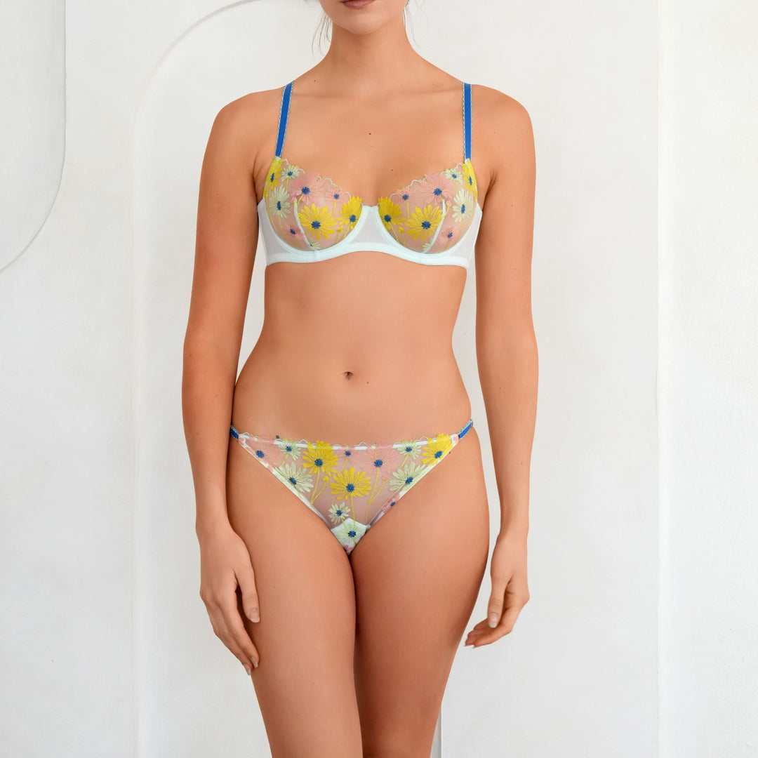 Danse des Fleurs - Soutien gorge armatures - Menthe