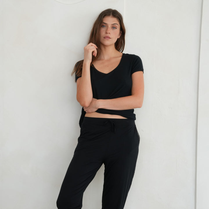 T-shirt à manches courtes - Micro modal