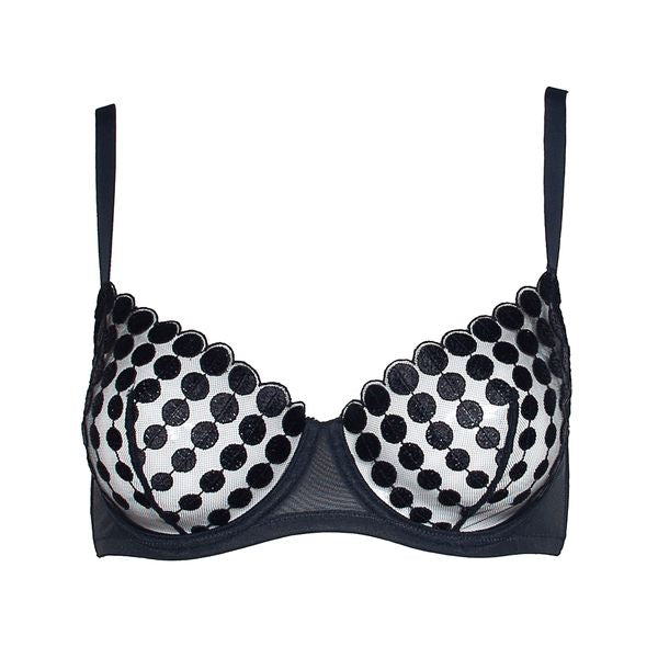 HUIT - Deco Dots - Soutien gorge armatures noir