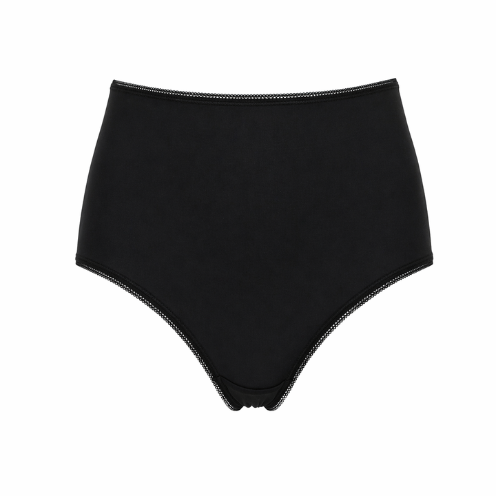 Microfibre légère - Culotte - Noir