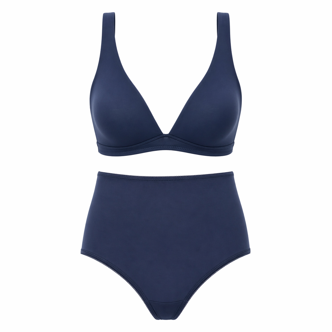 Microfibre Legere - Bralette sans armatures - Marine