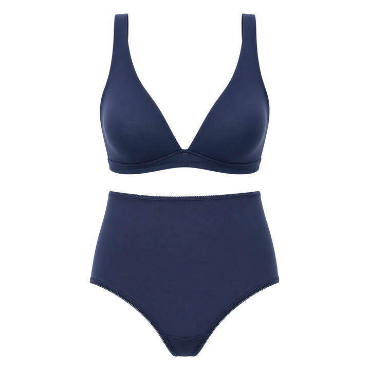 Microfibre Legere - Bralette sans armatures - Marine