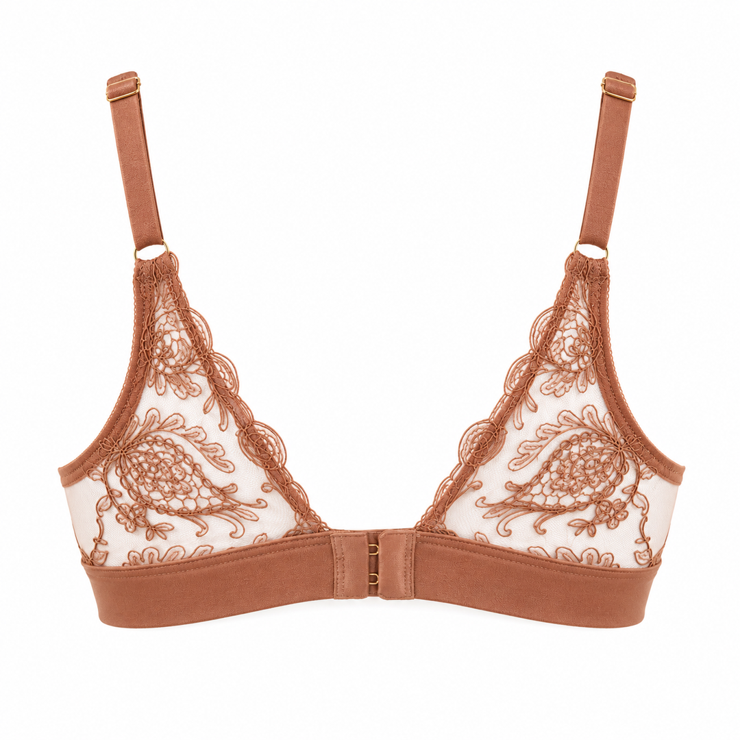 Prestige Solène Bralette Sans Armatures en Soie