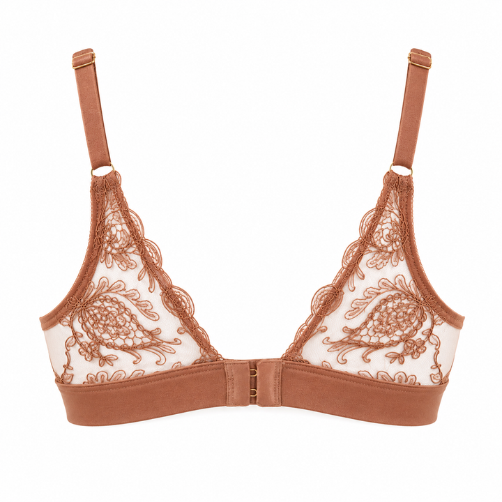 Prestige Solène Bralette Sans Armatures en Soie
