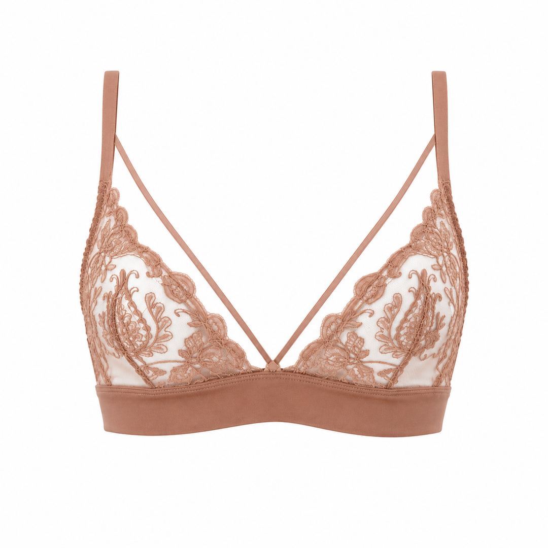 Prestige Solène Bralette Sans Armatures en Soie