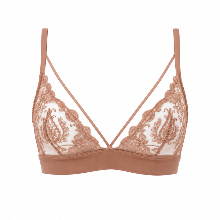 Prestige Solène Bralette Sans Armatures en Soie
