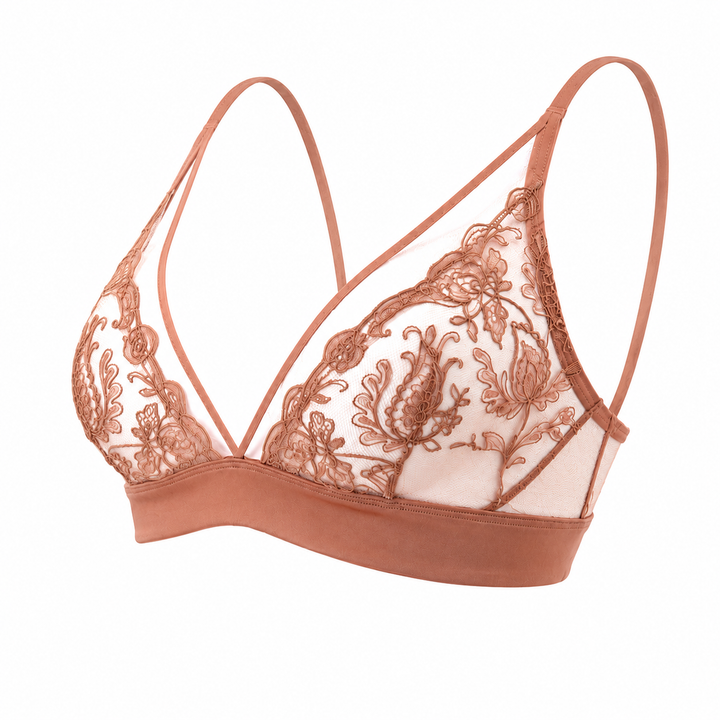 Prestige Solène Bralette Sans Armatures en Soie