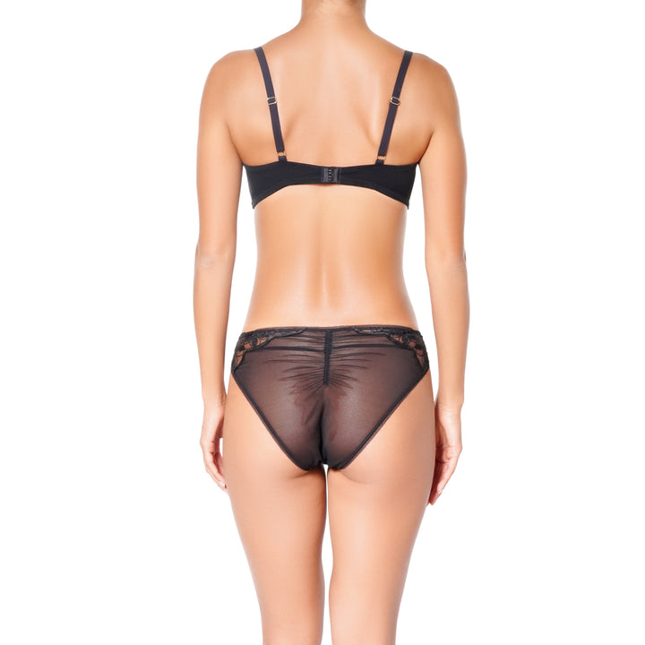 Lettre d’Amour - Soutien-Gorge à Armatures - Noir