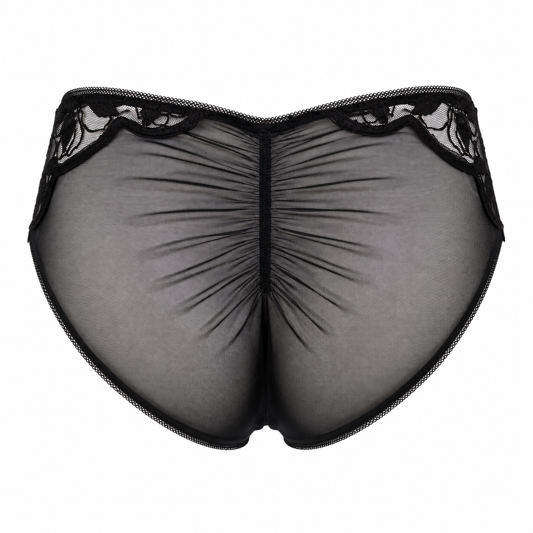 Lettre D'amour - Culotte - Noir