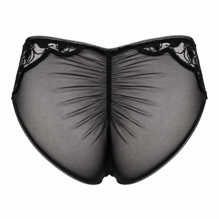 Lettre D'amour - Culotte - Noir