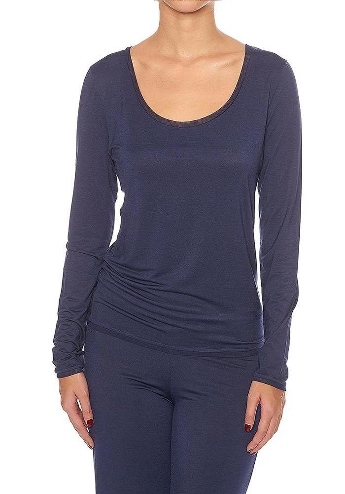 T-shirt à manches longues - Micro modal