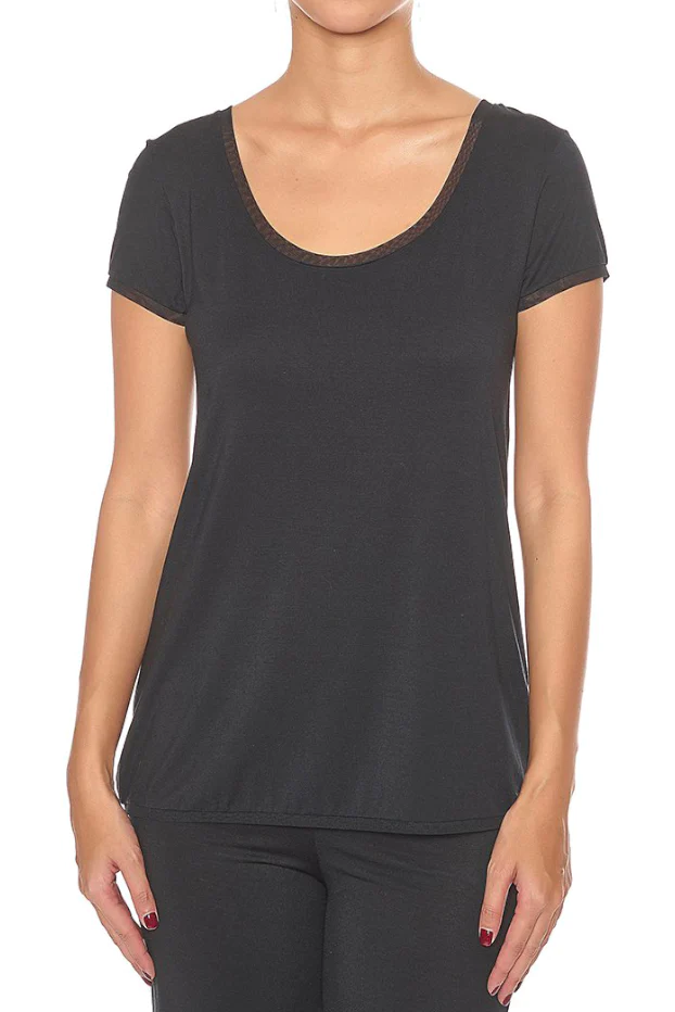T-shirt à manches courtes - Micro modal