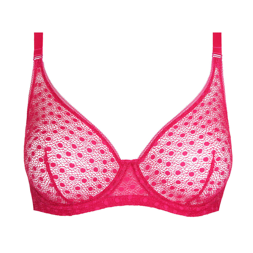 Soutien-gorge Sans Armature Rose Cotton Club Femme - 2563702-rose00