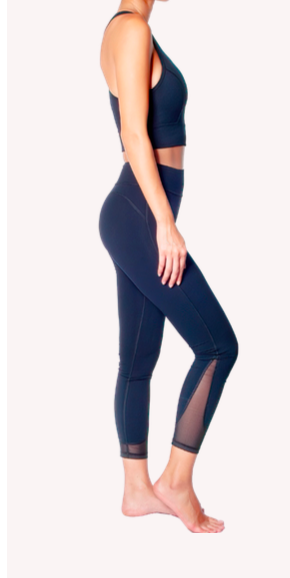 Bien Etre Legging -Tulle- Noir