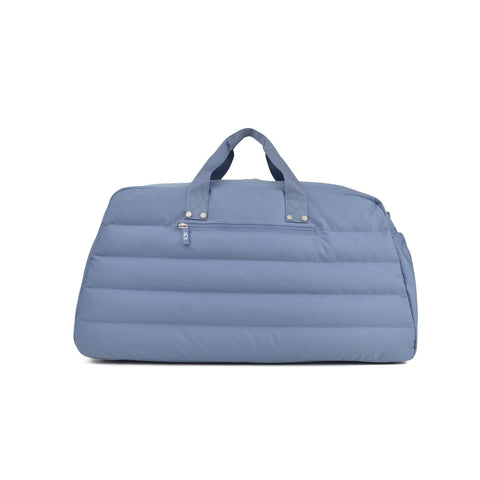 Elegant Puffer Bag — Denim